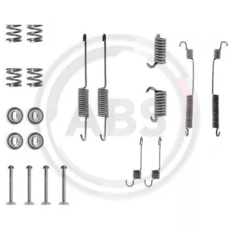Kit d'accessoires, mâchoire de frein A.B.S. 0599Q