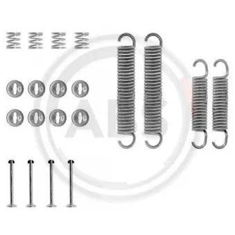 Kit d'accessoires, mâchoire de frein A.B.S. 0601Q