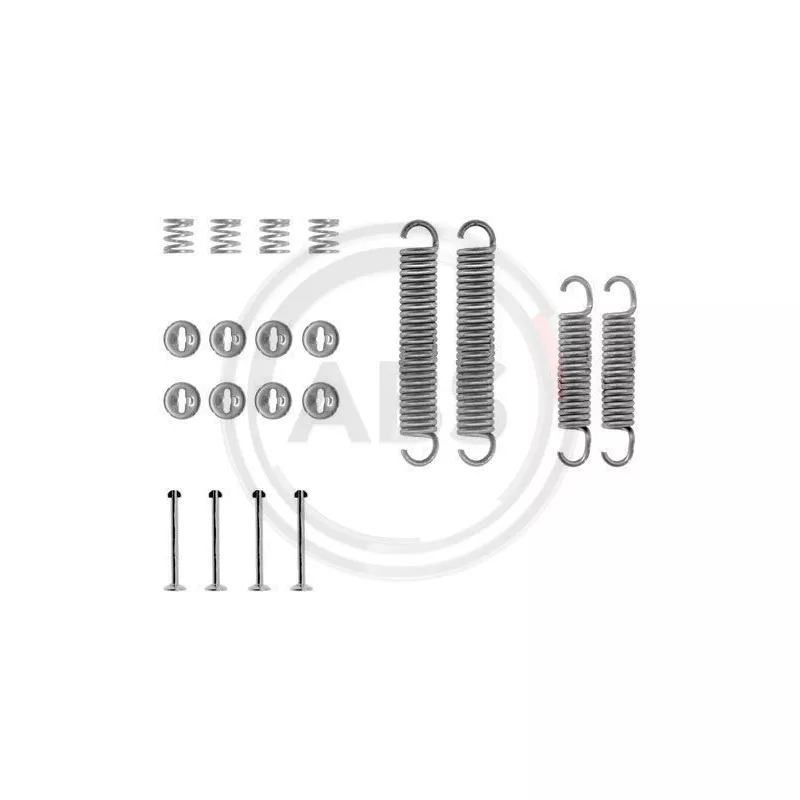 Kit d'accessoires, mâchoire de frein A.B.S. 0601Q
