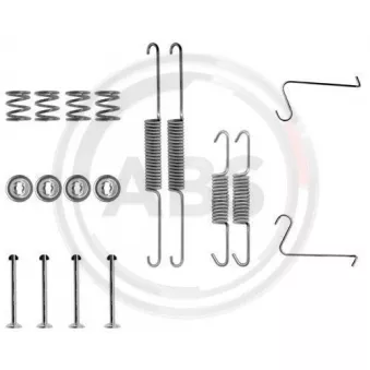 Kit d'accessoires, mâchoire de frein A.B.S. 0603Q