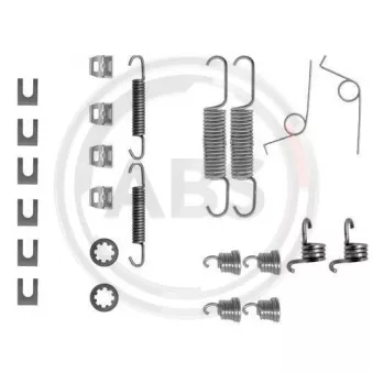 Kit d'accessoires, mâchoire de frein A.B.S. 0611Q