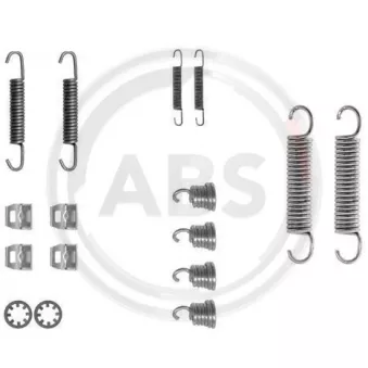 Kit d'accessoires, mâchoire de frein A.B.S. 0612Q