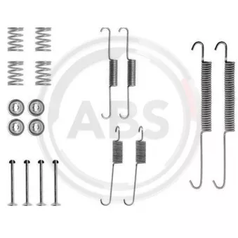Kit d'accessoires, mâchoire de frein A.B.S. 0613Q