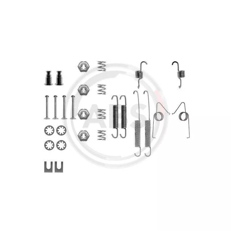 Kit d'accessoires, mâchoire de frein A.B.S. 0614Q