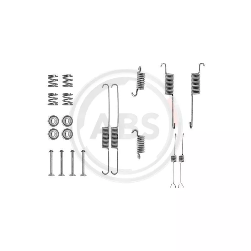 Kit d'accessoires, mâchoire de frein A.B.S. 0615Q