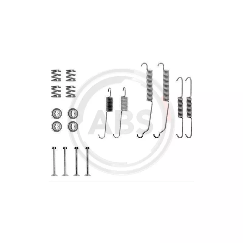 Kit d'accessoires, mâchoire de frein A.B.S. 0618Q
