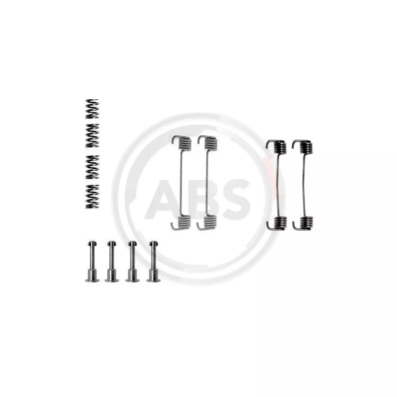Kit d'accessoires, mâchoires de frein de stationnement A.B.S. 0620Q