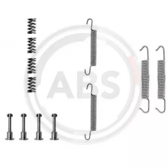 Kit d'accessoires, mâchoires de frein de stationnement A.B.S. 0621Q