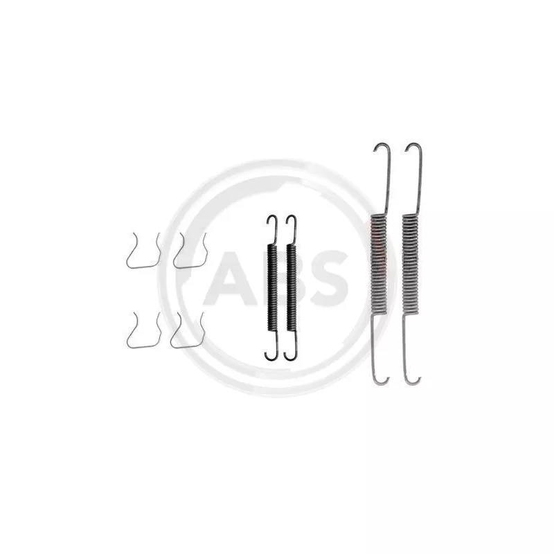 Kit d'accessoires, mâchoire de frein A.B.S. 0631Q