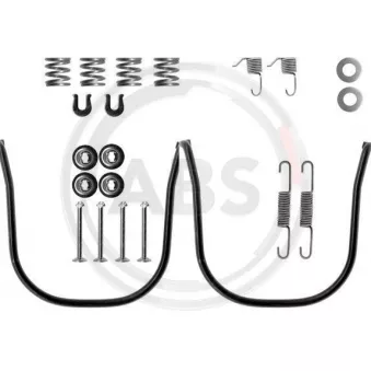 Kit d'accessoires, mâchoire de frein A.B.S. 0633Q