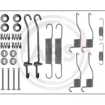 Kit d'accessoires, mâchoire de frein A.B.S. 0639Q