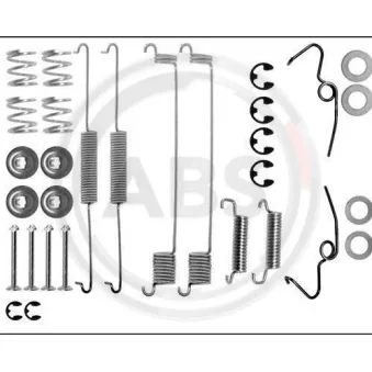 Kit d'accessoires, mâchoire de frein A.B.S. 0641Q