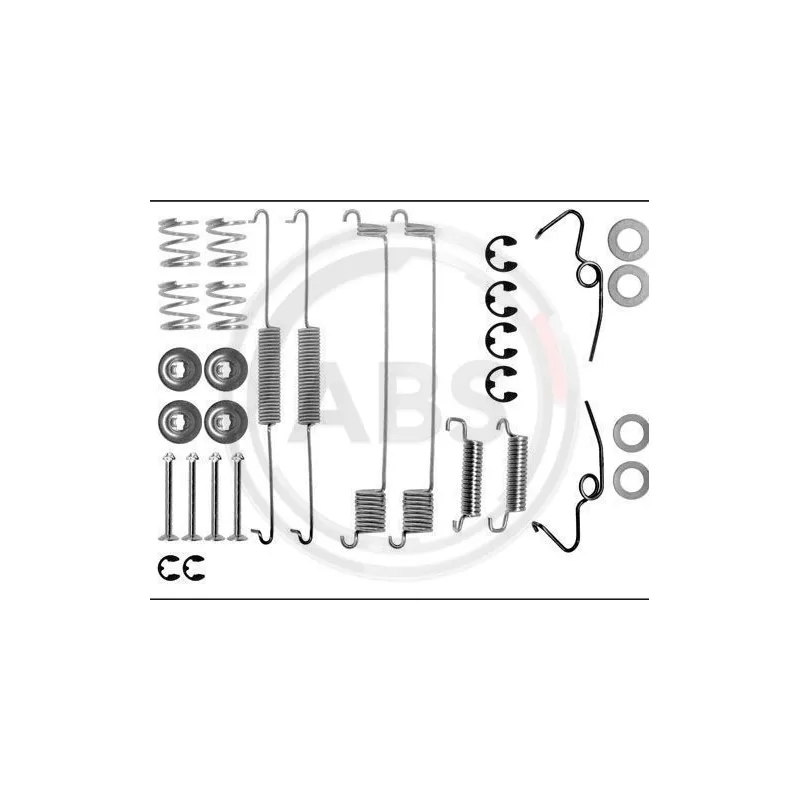 Kit d'accessoires, mâchoire de frein A.B.S. 0641Q