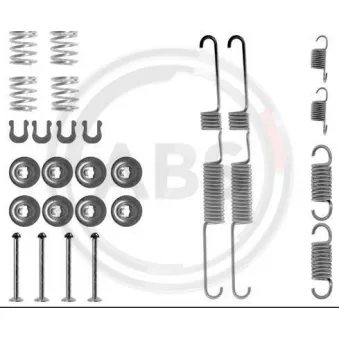 Kit d'accessoires, mâchoire de frein A.B.S. 0643Q