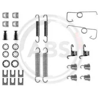 Kit d'accessoires, mâchoire de frein A.B.S. 0644Q
