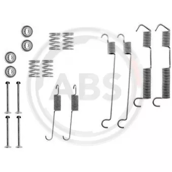 Kit d'accessoires, mâchoire de frein A.B.S. 0646Q