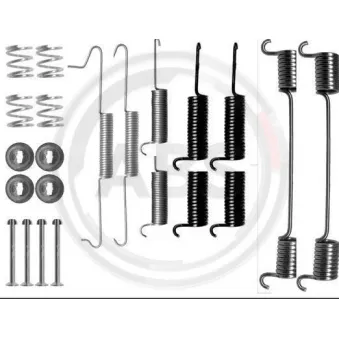 Kit d'accessoires, mâchoire de frein A.B.S. 0648Q