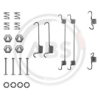 Kit d'accessoires, mâchoire de frein A.B.S. 0650Q