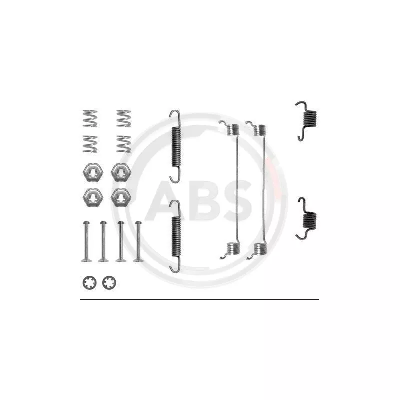 Kit d'accessoires, mâchoire de frein A.B.S. 0651Q