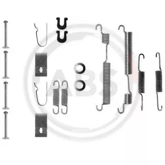 Kit d'accessoires, mâchoire de frein A.B.S. 0653Q