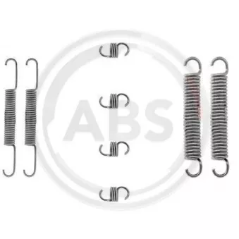 Kit d'accessoires, mâchoire de frein A.B.S. 0662Q