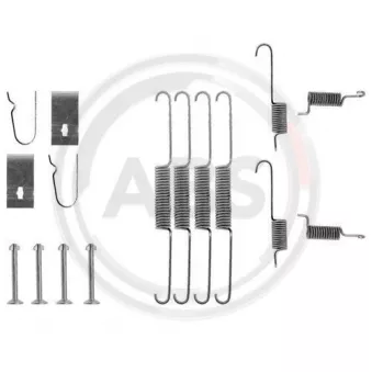 Kit d'accessoires, mâchoire de frein A.B.S. 0663Q