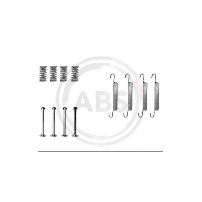 Kit d'accessoires, mâchoires de frein de stationnement A.B.S. 0667Q