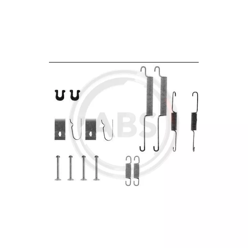 Kit d'accessoires, mâchoire de frein A.B.S. 0668Q