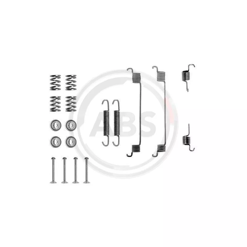 Kit d'accessoires, mâchoire de frein A.B.S. 0672Q