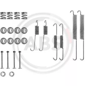 Kit d'accessoires, mâchoire de frein A.B.S. 0678Q
