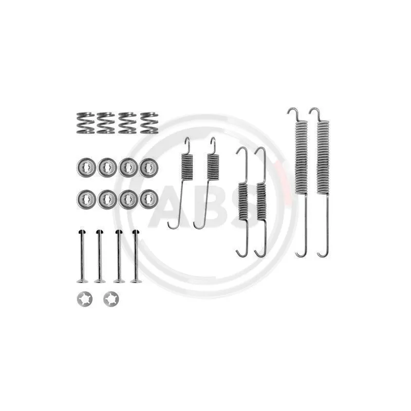 Kit d'accessoires, mâchoire de frein A.B.S. 0678Q