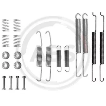 Kit d'accessoires, mâchoire de frein A.B.S. 0681Q