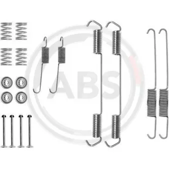 Kit d'accessoires, mâchoire de frein A.B.S. 0689Q