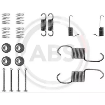 Kit d'accessoires, mâchoire de frein A.B.S. 0696Q