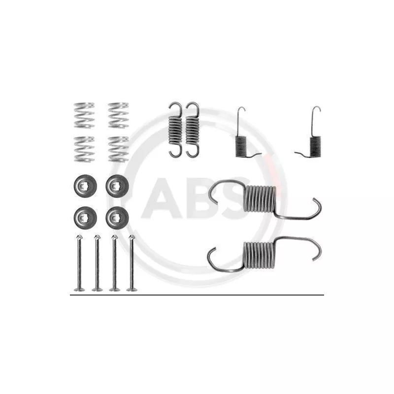 Kit d'accessoires, mâchoire de frein A.B.S. 0696Q