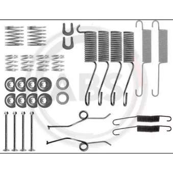 Kit d'accessoires, mâchoire de frein A.B.S. 0697Q