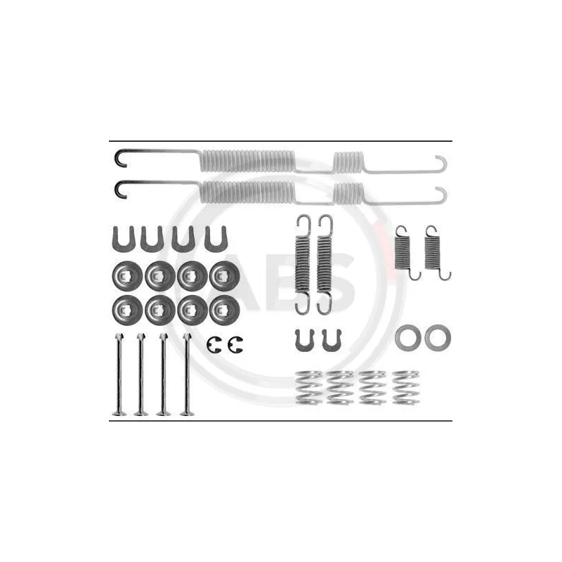 Kit d'accessoires, mâchoire de frein A.B.S. 0698Q