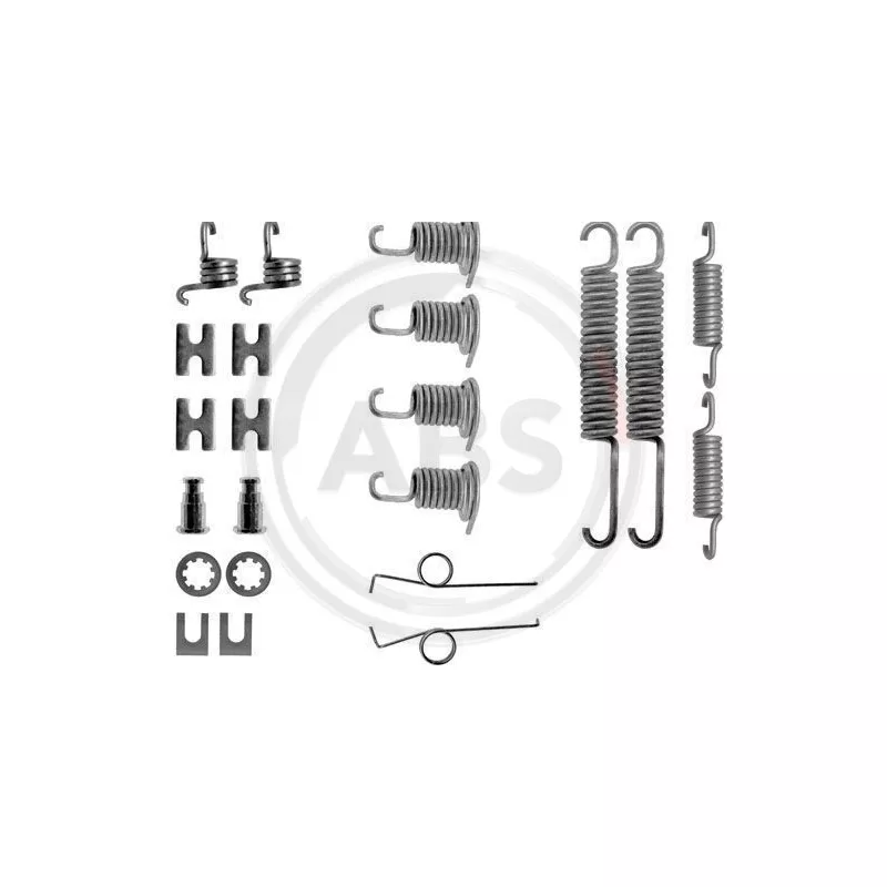 Kit d'accessoires, mâchoire de frein A.B.S. 0702Q