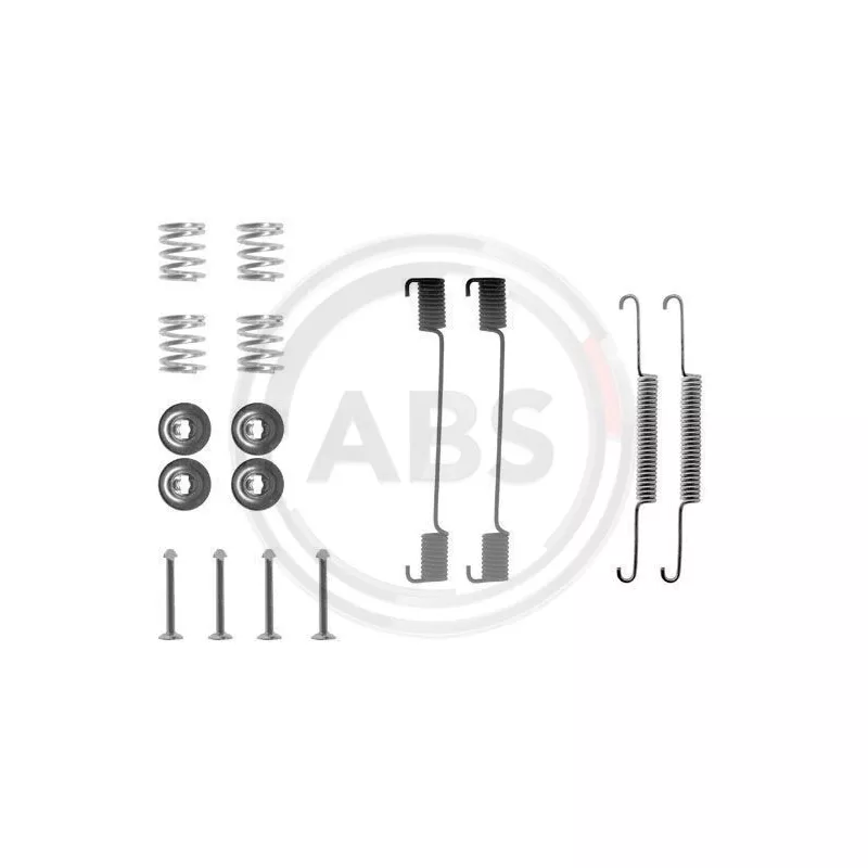 Kit d'accessoires, mâchoire de frein A.B.S. 0704Q
