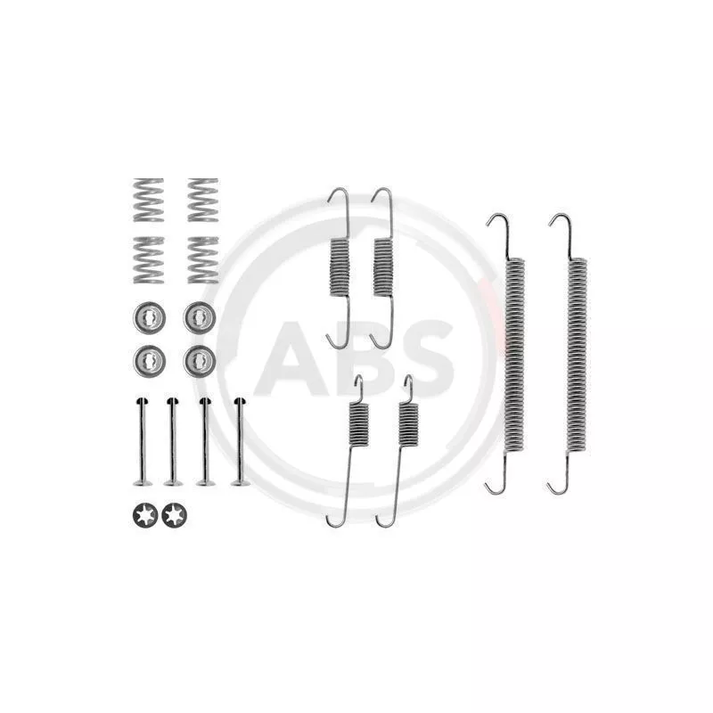 Kit d'accessoires, mâchoire de frein A.B.S. 0707Q