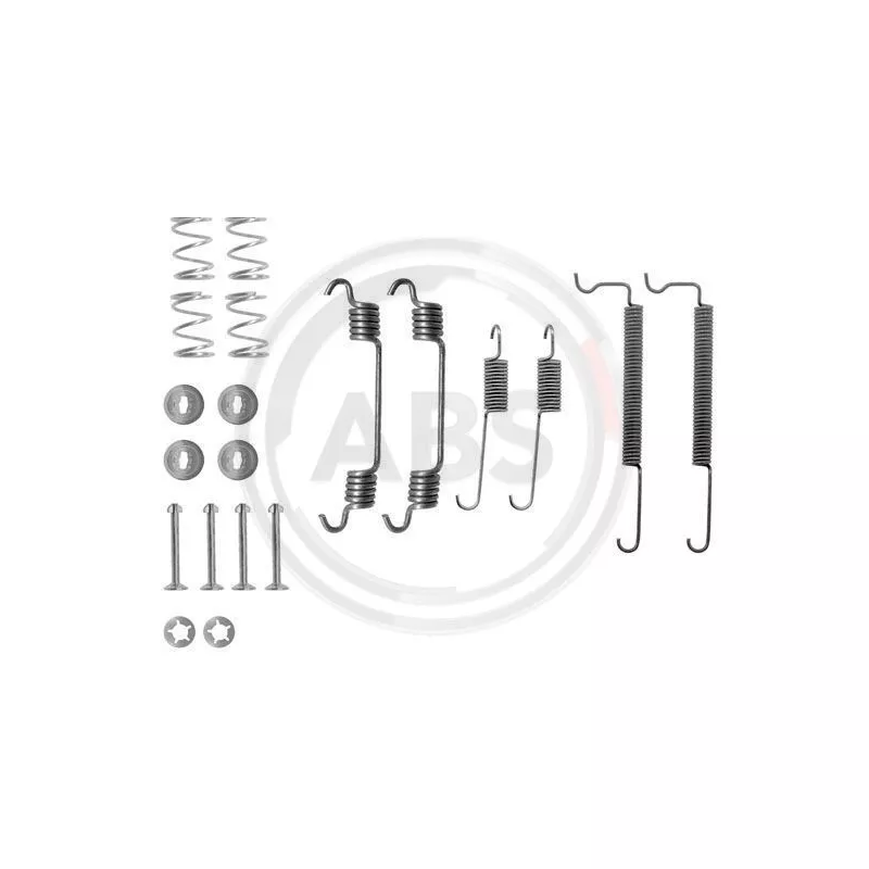 Kit d'accessoires, mâchoire de frein A.B.S. 0709Q