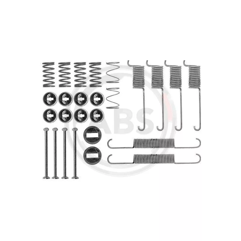 Kit d'accessoires, mâchoire de frein A.B.S. 0715Q