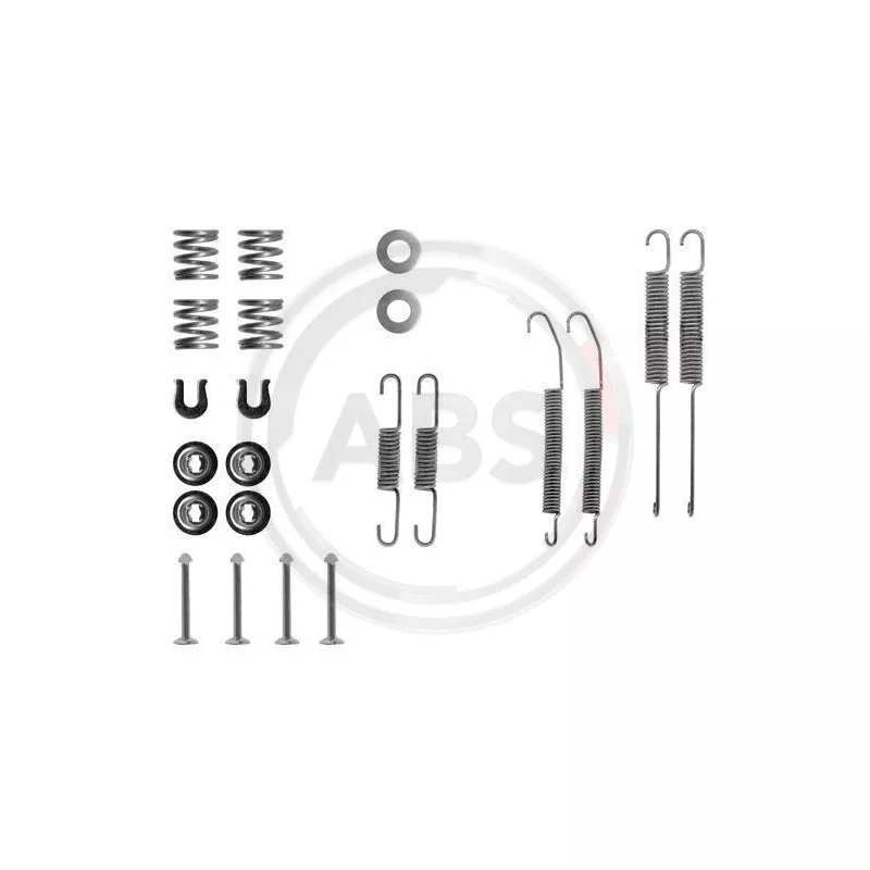 Kit d'accessoires, mâchoire de frein A.B.S. 0718Q