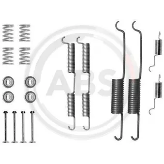 Kit d'accessoires, mâchoire de frein A.B.S. 0727Q
