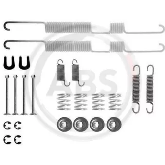 Kit d'accessoires, mâchoire de frein A.B.S. 0730Q