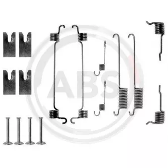 Kit d'accessoires, mâchoire de frein A.B.S. 0731Q
