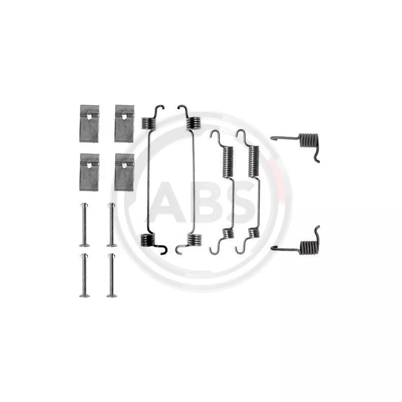 Kit d'accessoires, mâchoire de frein A.B.S. 0735Q