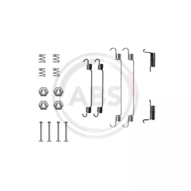 Kit d'accessoires, mâchoire de frein A.B.S. 0737Q