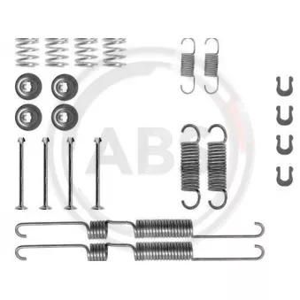 Kit d'accessoires, mâchoire de frein A.B.S.