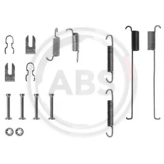 Kit d'accessoires, mâchoire de frein A.B.S. 0739Q
